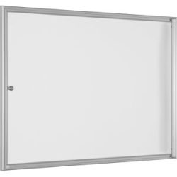kaiserkraft Schaukasten für den Innenbereich, Außentiefe 27 mm, für DIN A1, Rückwand weiß
