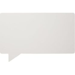 Design-Whiteboard, emailliert, SPEECH - Sprechblase, BxH 880 x 580 mm, weiß Chameleon