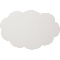 Design-Whiteboard, emailliert, THOUGHTS - Wolke, BxH 880 x 580 mm, weiß Chameleon
