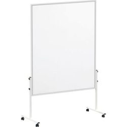 Moderationstafel MAULsolid, fahrbar, Whiteboardoberfläche weiß MAUL