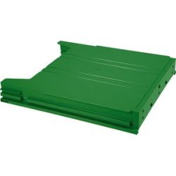 Ablagefach Eichner Big, für Wandsortierer, Füllhöhe 34 mm, B 262 x T 42 x H 302 mm, grün