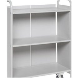 Rückwand, 2-teilig, BxH 345 x 825 mm, grau Kongamek