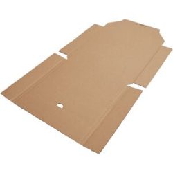 Flach-/Kalender-Pack, 1-wellig, Innen-LxBxH 324 x 315 x 18 mm, braun, ab 20 Stk ratioform