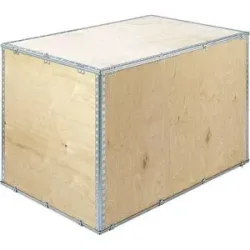 Holzfaltkiste Standard, ohne Kufen, Außen-LxBxH 800 x 600 x 416 mm, ab 5 Stk ratioform