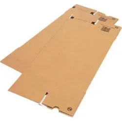 Versandhülse, VE 20 Stk, Innen-LxBxH 430 x 105 x 105 mm, A2, braun, ab 2 VE ratioform flow