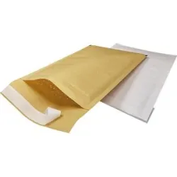 Luftpolster-Versandtasche, Selbstklebeverschluss, Innen-LxB 265 x 175 mm, braun, VE 100 Stk, ab 5 VE ratioform economy