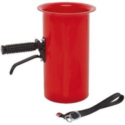 flo-pak® Abfülltrichter, mit Dosiergriff und Spanngummi, für loses Füllmaterial ratioform