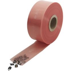 Schlauchfolie, antistatisch, Materialstärke 100 µm, LxB 250 m x 150 mm ratioform