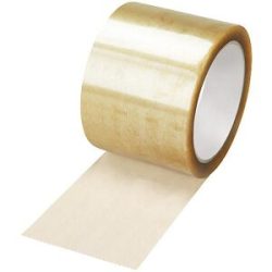 PP-Packband High-Tack, Naturkautschuk, VE 6 Rollen, transparent, Bandbreite 75 mm ratioform