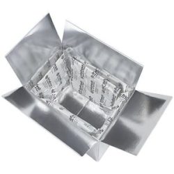 kaiserkraft Thermobox-Set, für 24-h-Kühlversand, Innenmaße 300 x 200 x 200 mm, 4 Kühlkissen, ab 20 Stk
