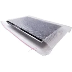 Luftpolsterbeutel, 3-lagig, 80 µm, selbstklebend, LxB 250 x 200 mm, VE 400 Stk, ab 5 VE ratioform