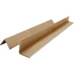 Kantenschutzleiste, aus Vollpappe, 2 mm, Schenkel 50 x 50 mm, Länge 350 mm, VE 100 Stk ratioform economy