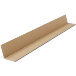 Kantenschutzprofile, aus Wellpappe, 2-wellig, Schenkelmaße 100 x 100 mm, VE 40 Stk ratioform terra