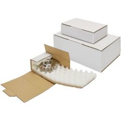 Schaumverpackung X-Pac, 1-wellig, Innenmaße 300 x 200 x 100 mm, ab 5 Stk ratioform flow