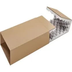 Schaumverpackung, VE 5 Stk, Innenmaße 270 x 160 x 50 mm, ab 20 VE ratioform economy