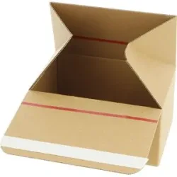 Blitzbox, mit Selbstklebung, braun, Innenmaße 165 x 110 x 80 mm, VE 20 Stk, ab 10 VE ratioform flow