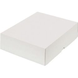 Stülpdeckelkarton, zweiteilig, Innenmaße 320 x 240 x 80 mm, A4+, weiß, ab 200 Stk ratioform terra