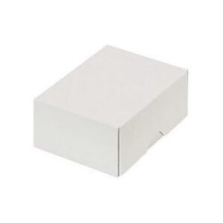 Stülpdeckelkarton, zweiteilig, Innenmaße 125 x 85 x 48 mm, weiß, Palette mit VE 5200 Stk ratioform terra