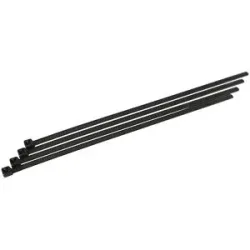 Kabelbinder, wiederverwendbar, VE 25 Stk, LxB 196 x 4,8 mm, schwarz, ab 20 VE ratioform