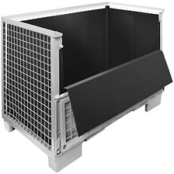 kaiserkraft Gitterboxauskleidung, wetterfest, 330 g/m², LxBxH 1180 x 780 x 780 mm, ab 10 Stk