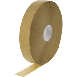 Papier-Maschinenklebeband E-Commerce, mit Naturfaden, Naturkautschuk, Bandbreite 50 mm, Länge 500 m, ab 25 VE ratioform terra