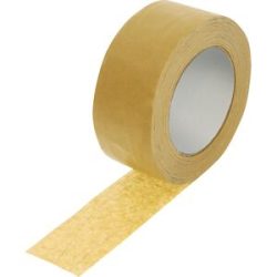 Papier-Packband E-Commerce, mit Naturfaden, Naturkautschuk, Bandbreite 50 mm, VE 6 Stk à 50 m, ab 50 VE ratioform terra