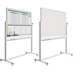 Individuell bedruckte Drehtafel, mobil, einseitig bedruckt, BxH 2200 x 1200 mm eurokraft pro