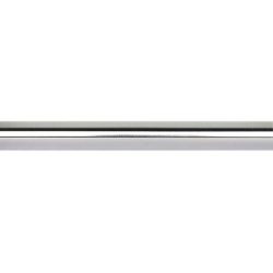 kaiserkraft Deckenstange für ECO GENUINO/AIRSCREW, Länge 1000 mm, Chrom gebürstet