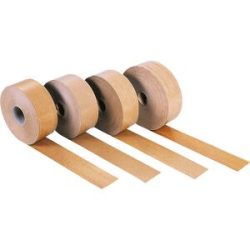 Nassklebeband, fadenverstärkt, Bandbreite 70 mm, 75 g/m² Papiergewicht, VE 6 Stk, ab 2 VE ratioform
