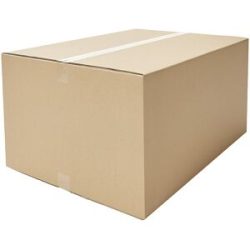 Wellpapp-Faltkarton, Länge 600 - 799 mm, Innenmaße 700 x 400 x 200 mm, VE 5 Stk, ab 20 VE ratioform economy