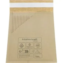 Versandtasche Wavebag? Light terra, aus Papier VE 100 Stk, Innen-LxB 240 x 330 mm, ab 10 VE ratioform terra