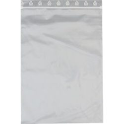 Druckverschlussbeutel 80% recycelt, PCR-LDPE, 50 µm, VE 1000 Stk, LxB 300 x 200 mm, ab 20 VE ratioform terra