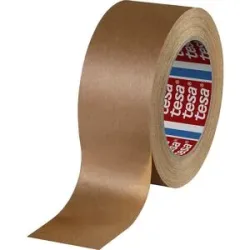 Papier-Packband, tesa® 60408, VE 36 Rollen, braun, Bandbreite 50 mm, ab 3 VE tesa