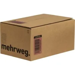 Mehrweg-Automatikkarton, für reuse.me-System, Innenmaße 294 x 194 x 140 mm, VE 20 Stk ratioform terra