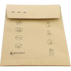Versandtasche, nassfest DEBAPOST®, retourengeeignet, VE 100 Stk, LxB 353 x 250 mm, ab 5 VE ratioform terra
