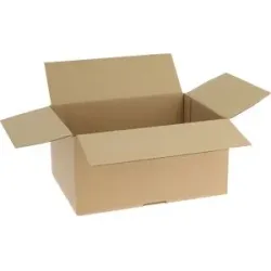 kaiserkraft Blitzboden-Aufrichtekarton, 1-wellig, Innen-LxBxH 390 x 257 x 149 mm, ab 25 Stk