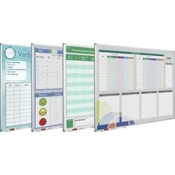 Individuell bedrucktes Whiteboard, Sublimationsstahl, BxH 1200 x 1200 mm eurokraft pro