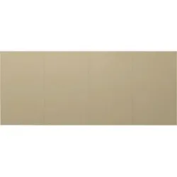 Design XXL-Whiteboard Sharp Wall, HxT 1980 x 10 mm, rahmenlos, Breite 3920 mm, braun Chameleon
