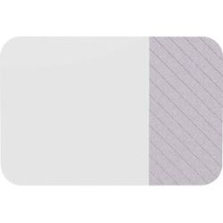 Whiteboard Curve Combi, HxT 1980 x 10 mm, rahmenlos, Breite 1960 mm, weiß Chameleon