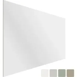 Whiteboard SHARP, rahmenlos, mit geraden Ecken, BxH 1180 x 1180 mm, weiß Chameleon