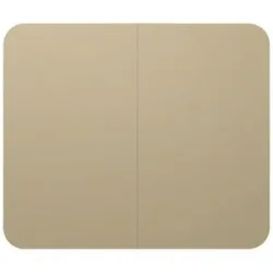 Design-XXL-Whiteboard VisuWall Curve, Stahlblech, emailliert, BxH 2940 x 1980 mm, braun Chameleon