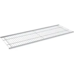 kaiserkraft Drahtgitterzwischenboden, L x B 1282 x 450 mm, zum Anschrauben, ohne Aufkantung