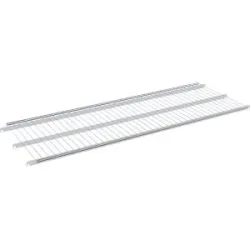 kaiserkraft Drahtgitterzwischenboden, L x B 1282 x 450 mm, zum Einhängen, ohne Aufkantung