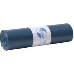 kaiserkraft Abfallsäcke, LDPE, 70 l, 40 µm, BxL 575 x 1000 mm, VE 250 Stk, blau
