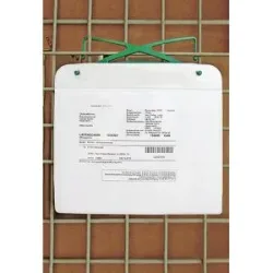 kaiserkraft Einstecktasche, magnetisch, mit Haken und Magnetstreifen, für Papierformat DIN A5, HxB 195 x 220 mm, Querformat, VE 25 Stk