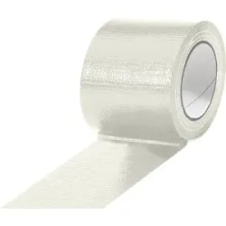 Gewebeband, in verschiedenen Farben, VE 12 Rollen, weiß, Bandbreite 75 mm ratioform