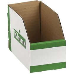 kaiserkraft Karton-Regalkasten, VE 50 Stk, LxBxH 150 x 75 x 100 mm