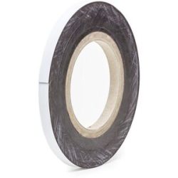 kaiserkraft Magnet-Lagerschilder, Rollenware, weiß, Höhe 20 mm, Rollenlänge 10 m