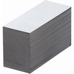 kaiserkraft Magnet-Lagerschilder, weiß, HxB 50 x 80 mm, VE 100 Stk