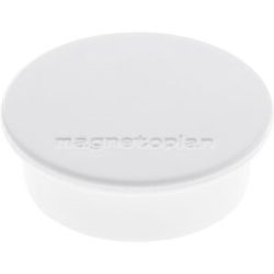 Magnet DISCOFIX COLOR, Ø 40 mm, VE 40 Stk, weiß magnetoplan